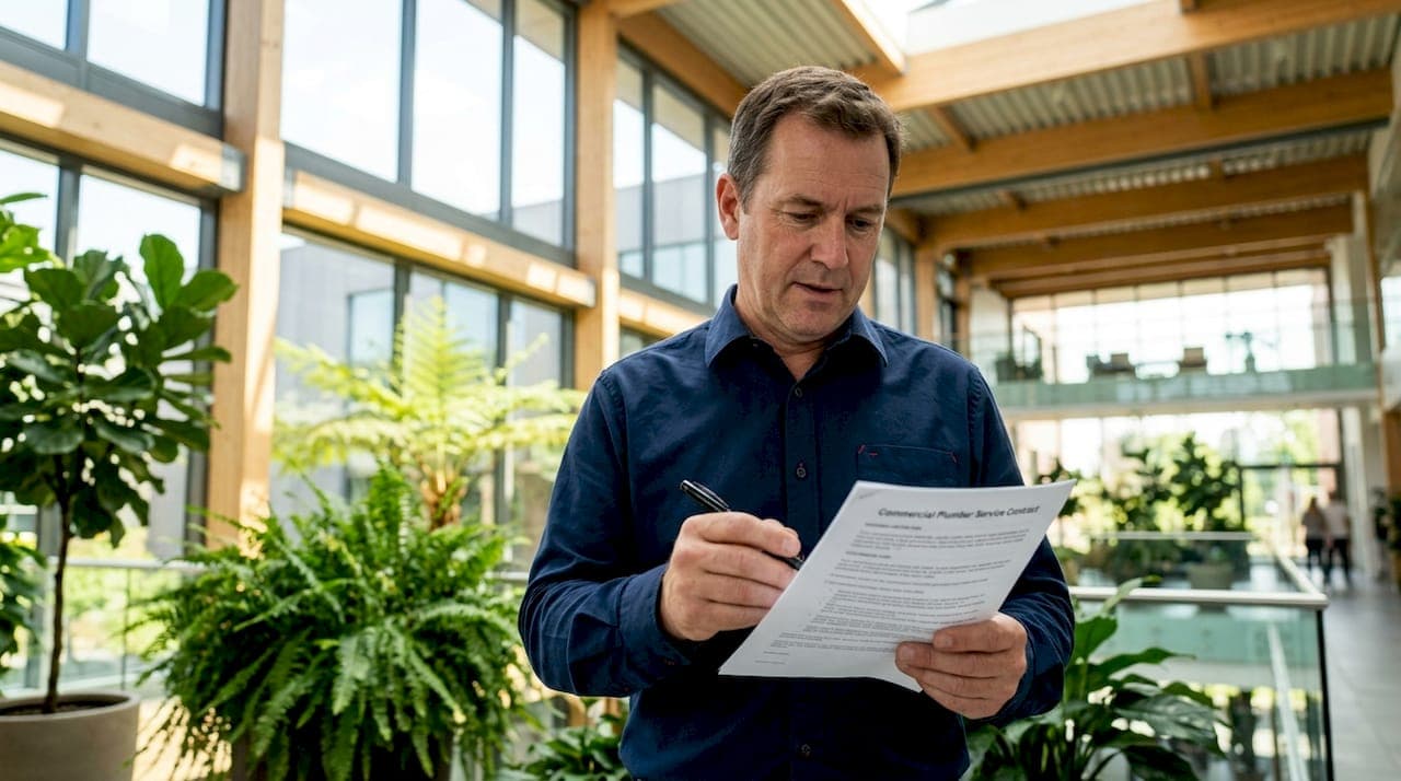 How to Select a Commercial Plumber Service Contract