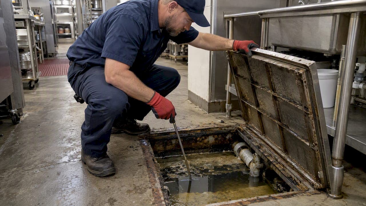 Operators: Grease Trap Maintenance, 25% Rule and 60–90 Day Pumping