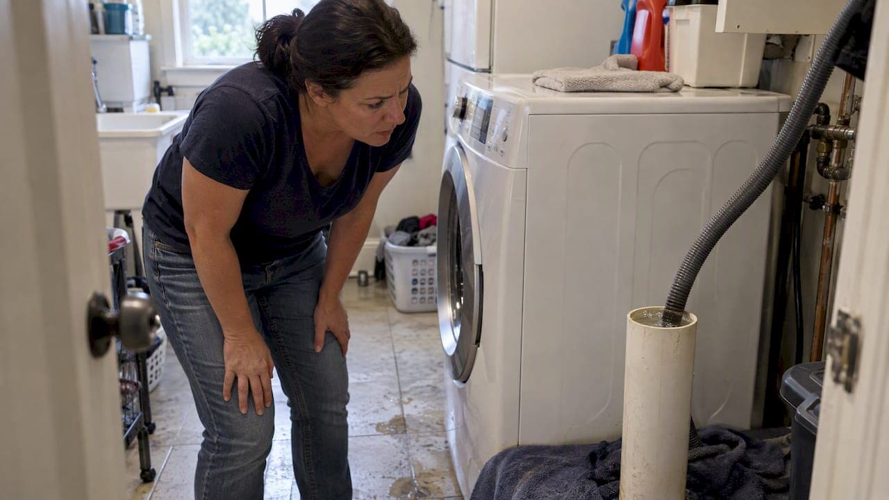 Homeowners’ Washer Drain Backup: Seconds Mean DIY, Call Past a Minute