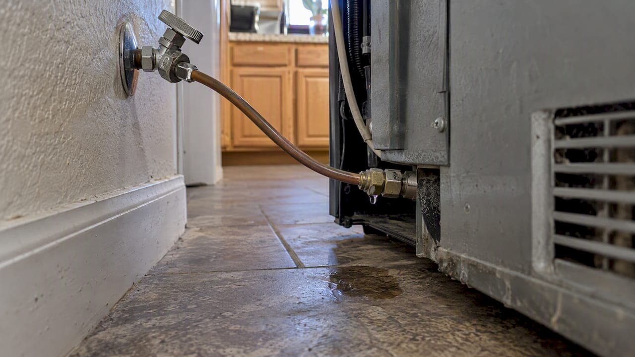 Icemaker Water Line Leak? Three Checks Before You Call a Plumber