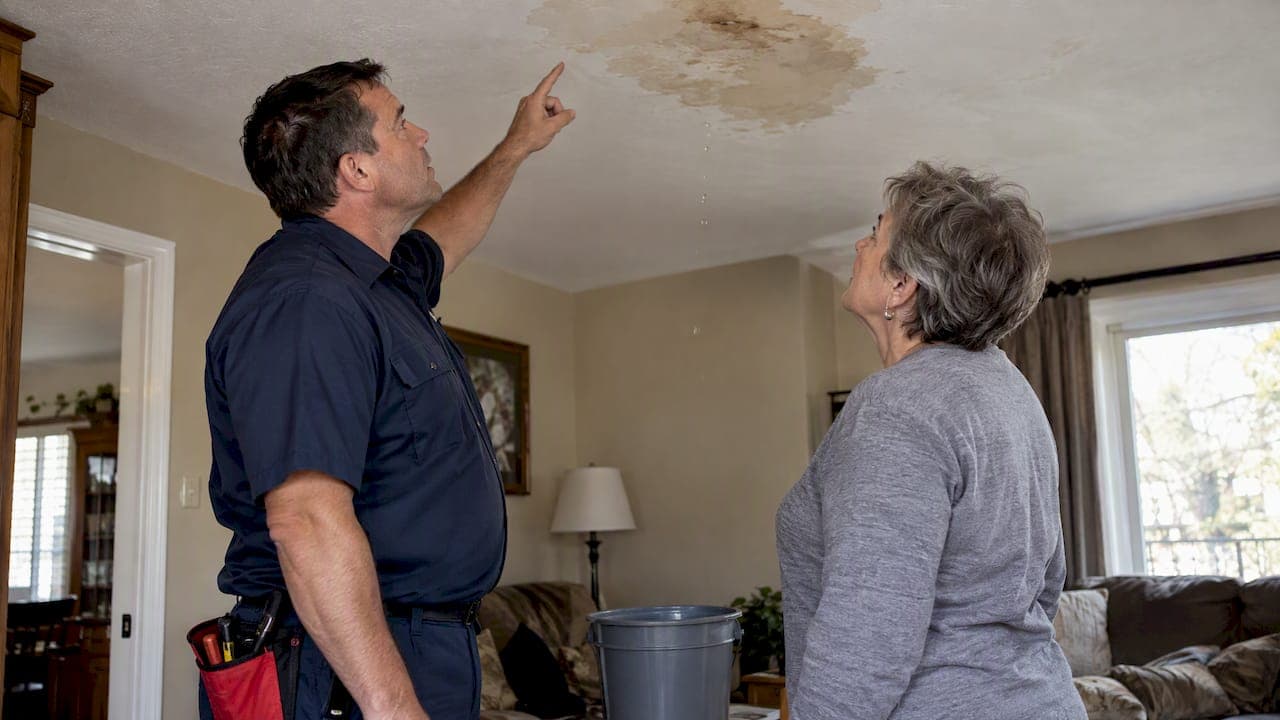 Ceiling Leak: Call a Plumber or a Roofer First?