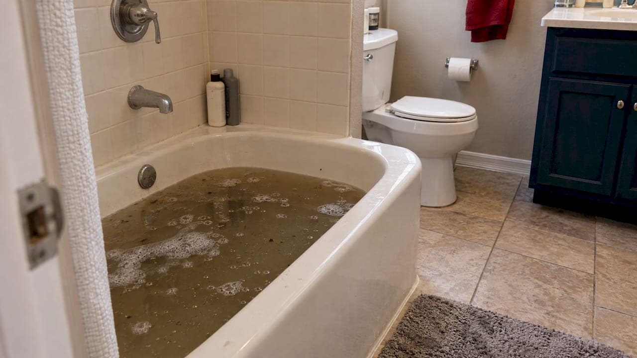 Sewer Backup in Bathtub: What to Do Right Now
