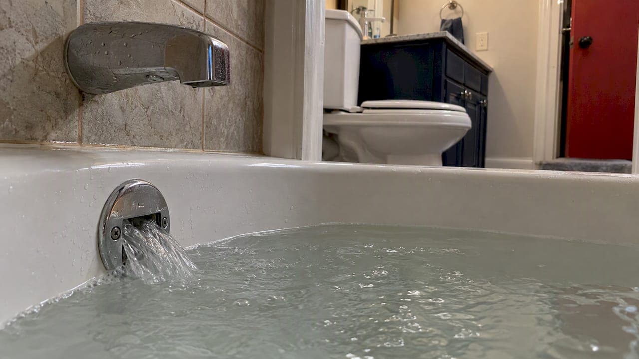 Tub Overflow Leaking? Find the Cause and Fix It